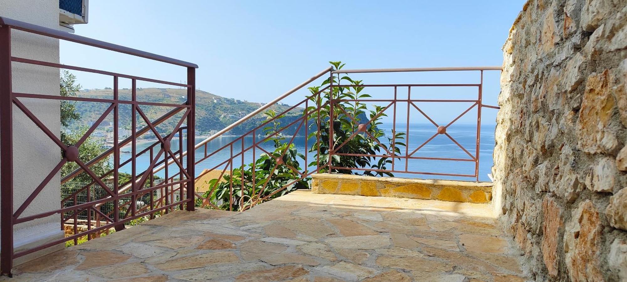 Villa Tato: Horizon Haven With Panoramic Sea Views In Himare. Екстер'єр фото